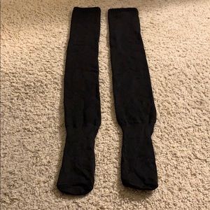 American Apparel Thigh High Socks - Black